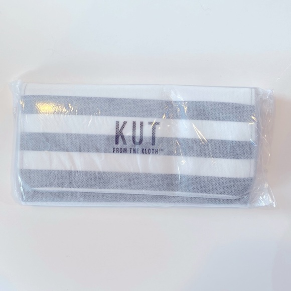 KUT FROM THE KLOTH Black and White Striped Wallet (Brand New, Factory Sealed) - Picture 3 of 4